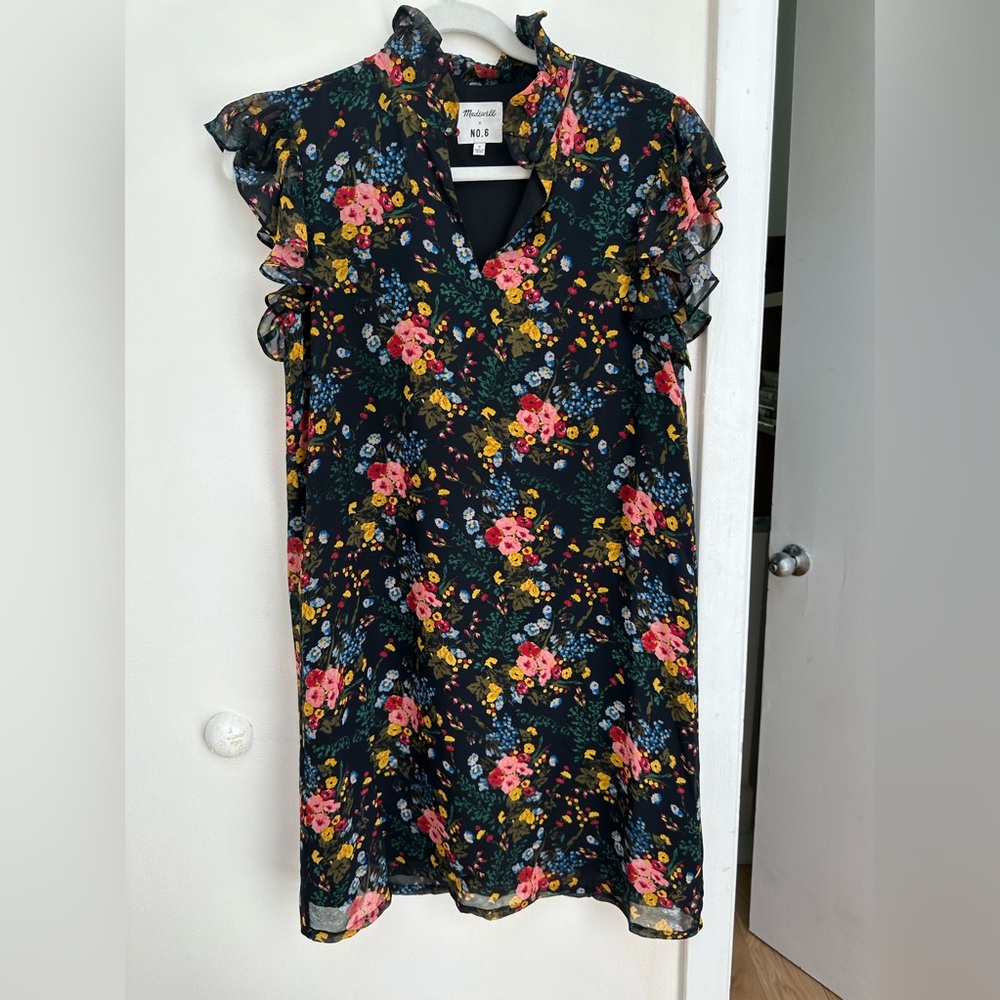 Madewell x No.6 Silk Beacon Dress Size 0